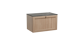 Balmani Lemon meuble salle de bains avec tablette pour vasques Stretto