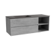 Storke Edge badkamermeubel met Scuro wastafel