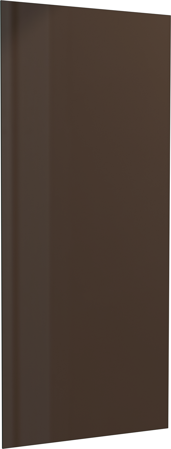 Balmani Senses Design Seitenwand 80 cm x 210 cm Bronze Glas