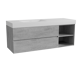 Storke Edge badkamermeubel met Mata High wastafel