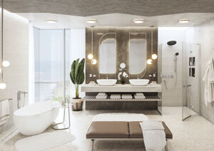 Hansgrohe RainDrain Flex Fertigset Duschrinne kürzbar wandangebunden