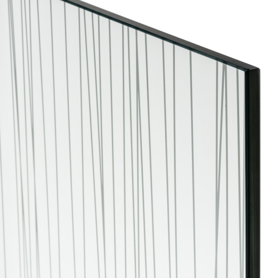Balmani Modular Duschwand Glas: Mikado, 136 x 200 cm