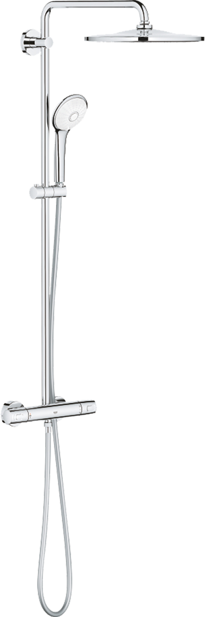 Grohe Euphoria System 310 Duschsystem: CoolTouch, Chrom glänzend