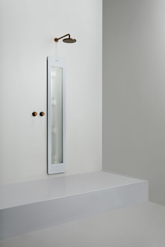 Sunshower One L Infrarood Inbouw white