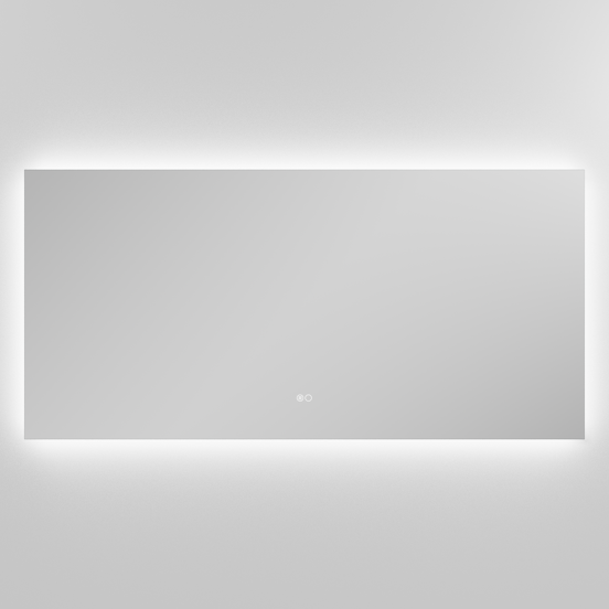Balmani Giro Touch miroir rectangulaire lumineux et anti-buée 135 x 65 cm