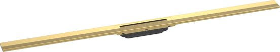 Hansgrohe RainDrain Flex Fertigset Duschrinne kürzbar 120cm Glänzendes Gold
