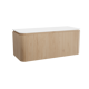 Balmani Moon meuble salle de bains avec tablette pour vasques Moon