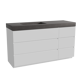 Storke Edge meuble salle de bains avec plan vasque Scuro High