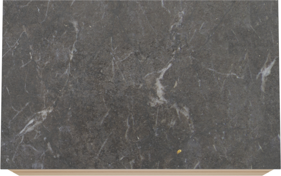 Balmani Mitra zwevend badkamermeubel 90 x 55 cm natuur eik met Stretto enkel tablet in marmer pietra grey
