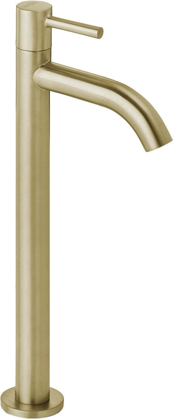 Blaufoss Multa robinet de lave-mains haut Brushed Champagne Gold