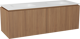 Balmani Eclips badkamermeubel met Tablo Arcato wastafel, exclusief crepine