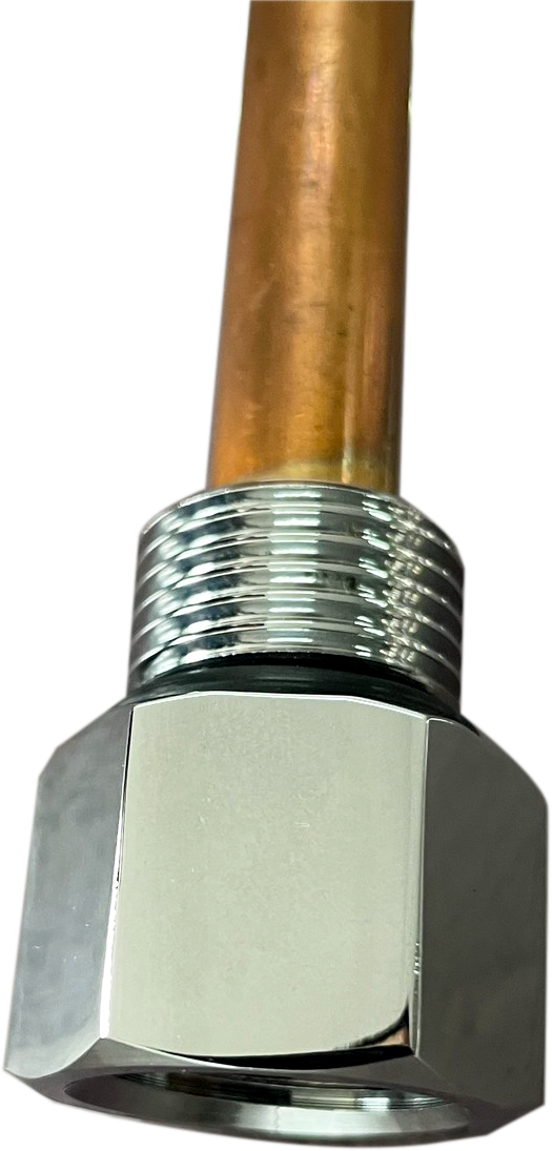 Santeg tube ascendant 170 cm avec connecteur G1/2" pour chauffage central