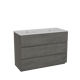 Storke Seda badkamermeubel met Kera Wastafel