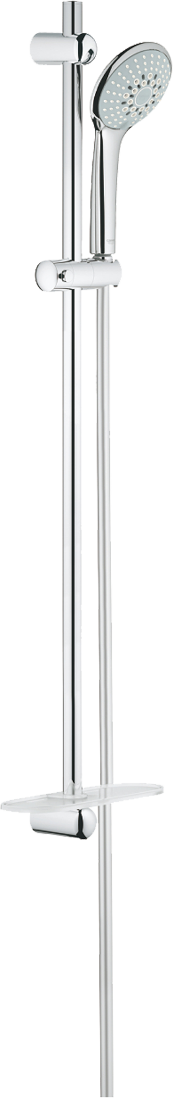 Grohe Euphoria 110 glijstangset 90 cm ø11cm 3 functies chroom