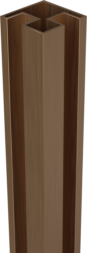 Balmani Modular hoekprofiel 200 cm brushed rosegold