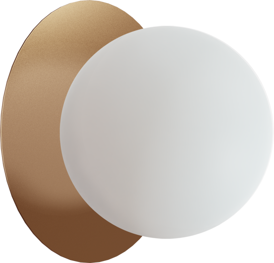Balmani Pelota Disc medium LED Luminaire 16 cm rosegold
