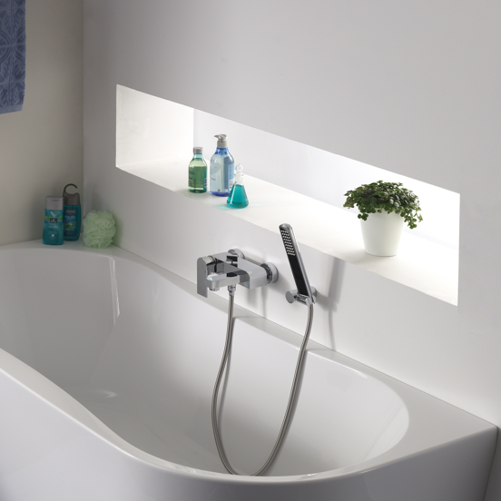 Blaufoss Ultima robinet de bain chrome brillant