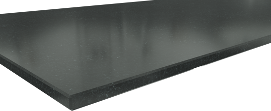 Balmani Stretto enkel of dubbel wastafelblad verzoete graniet 180 x 55 cm