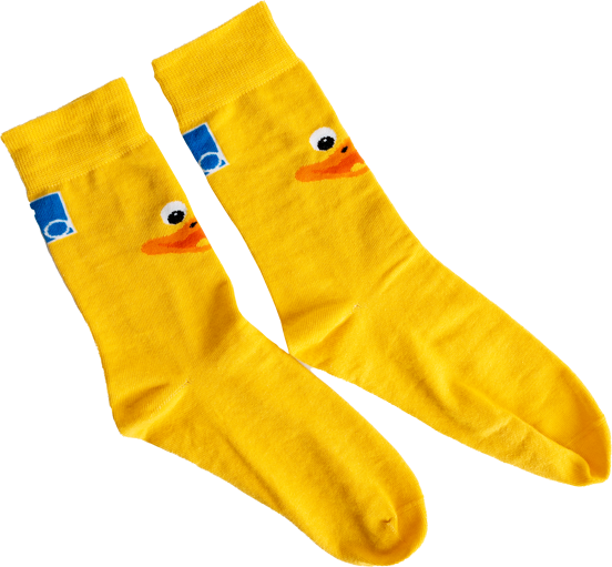 Chaussettes Ducky X²O - 2 paires - taille 43-46