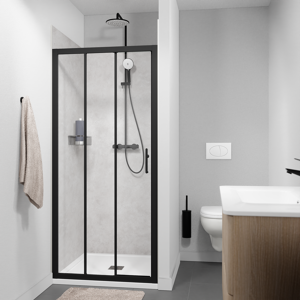 Linie Cadiz driedelige douche schuifdeur