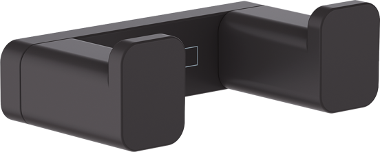 Hansgrohe AddStoris Crochet pour serviette noir mat