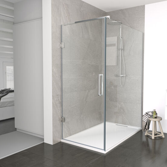 Balmani Modular douchedeur scharnieren en greep chroom