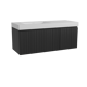 Storke Ribs meuble salle de bains avec lavabo Mata High