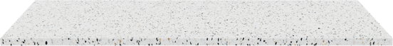 Storke Tavola enkel tablet mat wit/zwart terrazzo 95 x 52 cm