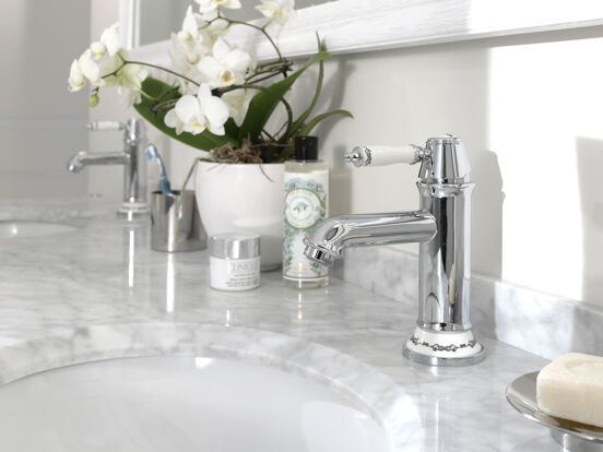 Blaufoss Ceralinas robinet de lavabo chrome brillant