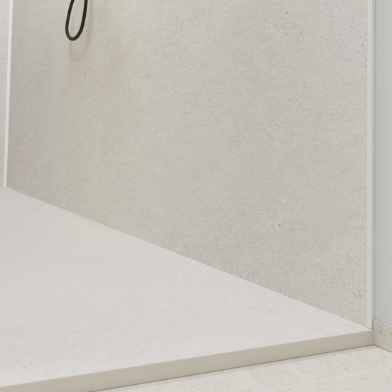 Luca Varess Suite receveur de douche 180 x 90 cm marbre composite Dizzy Light 