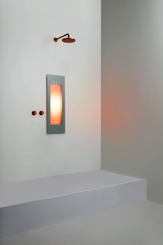 Sunshower One S Infrarood Inbouw organic grey