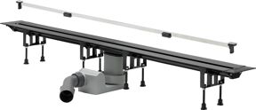 Viega Advantix Vario douchegoot 30-120 cm geborsteld inox