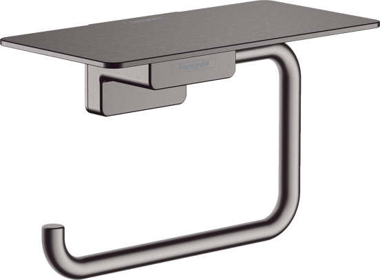 Hansgrohe AddStoris Toilettenpapierhalter brushed black chrome