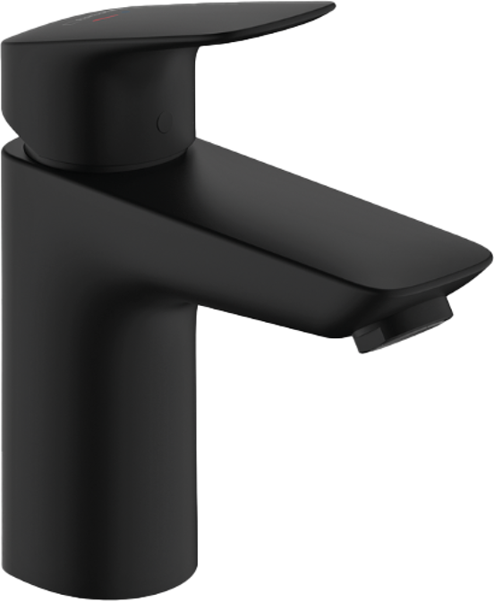 Hansgrohe Logis 210 verlaagde wastafelkraan mat zwart