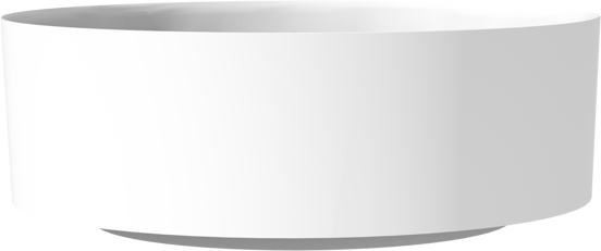 Balmani Fato vasque à poser mat Solid Surface rond Ø 37,5 cm