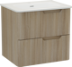 Linie Curvo badkamermeubel met Baro Curvo wastafel