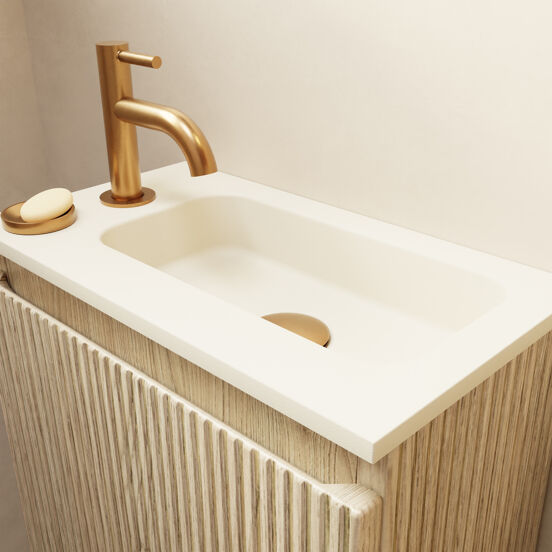 Blaufoss Multa fonteinkraan Brushed Rosegold