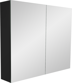 Balmani Mitra armoire de toilette 90 x 72 cm noir mat