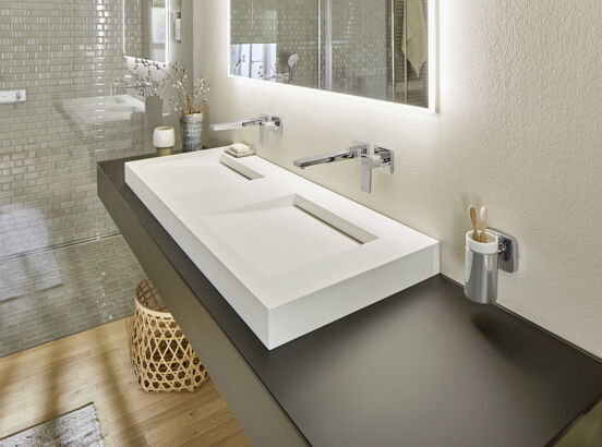 Hansgrohe Metropol inbouw wastafelkraan glanzend chroom incl. inbouwelement