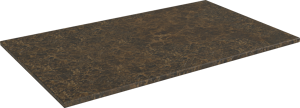 Balmani Stretto Einzelwaschtisch, Marmor Dark Emperador, 90 x 55 cm