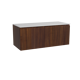 Storke Ribs meuble salle de bains avec tablette pour vasques Tavola