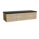 Storke Edge badkamermeubel met Panton wastafelblad voor waskom(men)