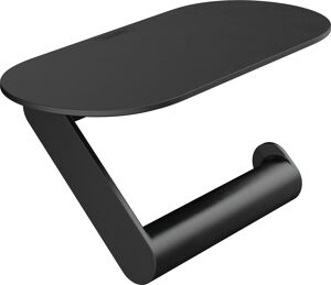 Hansgrohe WallStoris Wc-rol houder mat zwart