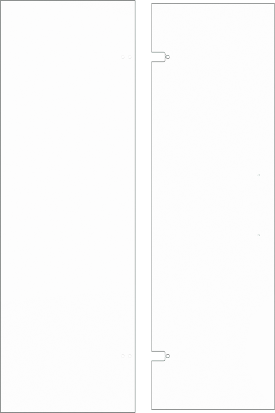 Balmani Senses Design porte pivotante réversible 140 x 210 cm verre transparent, coating inclus