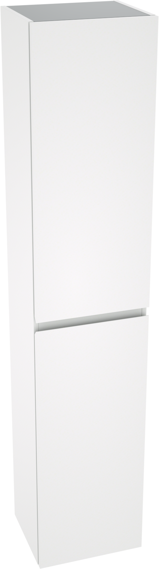 Linie Lado zwevende badkamerkast mat wit 35 x 30 x 170 cm