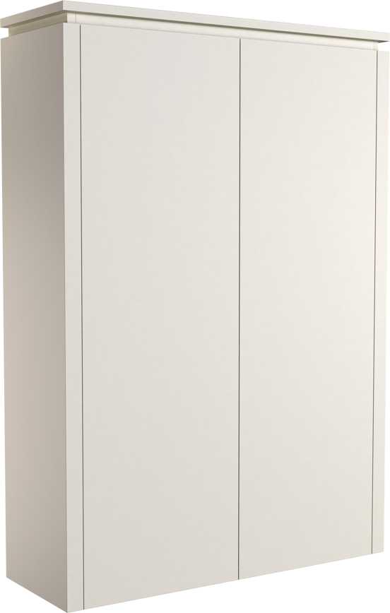 Balmani Eclips hängender Hochschrank Sandbeige 90 x 32 x 130 cm