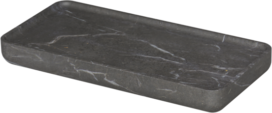 Balmani Tray étagère murale Marbre Pietra Grey 25 x 12 cm
