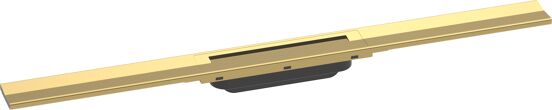 Hansgrohe RainDrain Flex Fertigset Duschrinne kürzbar 80cm Glänzendes Gold