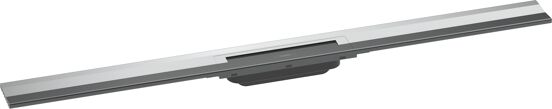 Hansgrohe RainDrain Flex Fertigset Duschrinne kürzbar wandangebunden 100cm Glänzend Chrom
