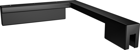 Balmani Modular korte stabilisatiestang rechts 18x14cm mat zwart